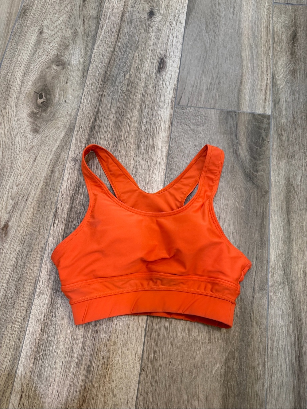 Women’s Orange Sports Bikini Top - Unbranded